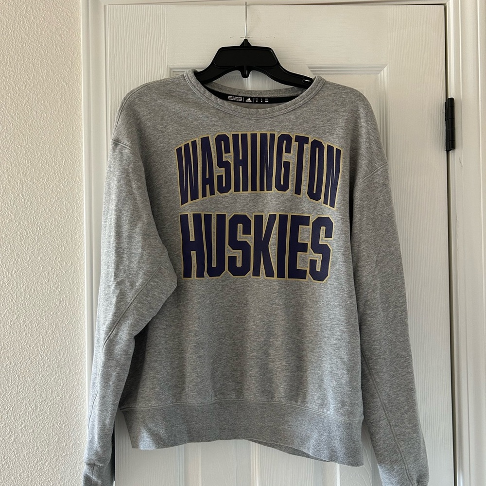 Gray Washington Huskies Sweatshirt
